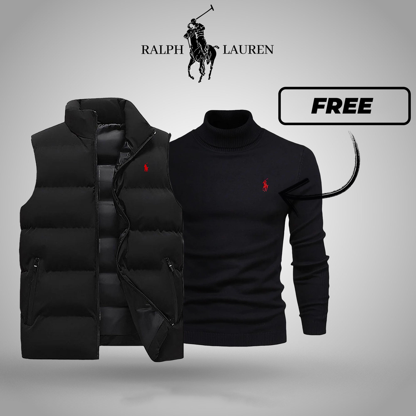 R&L Vest + Free Sweater (CLEARANCE)