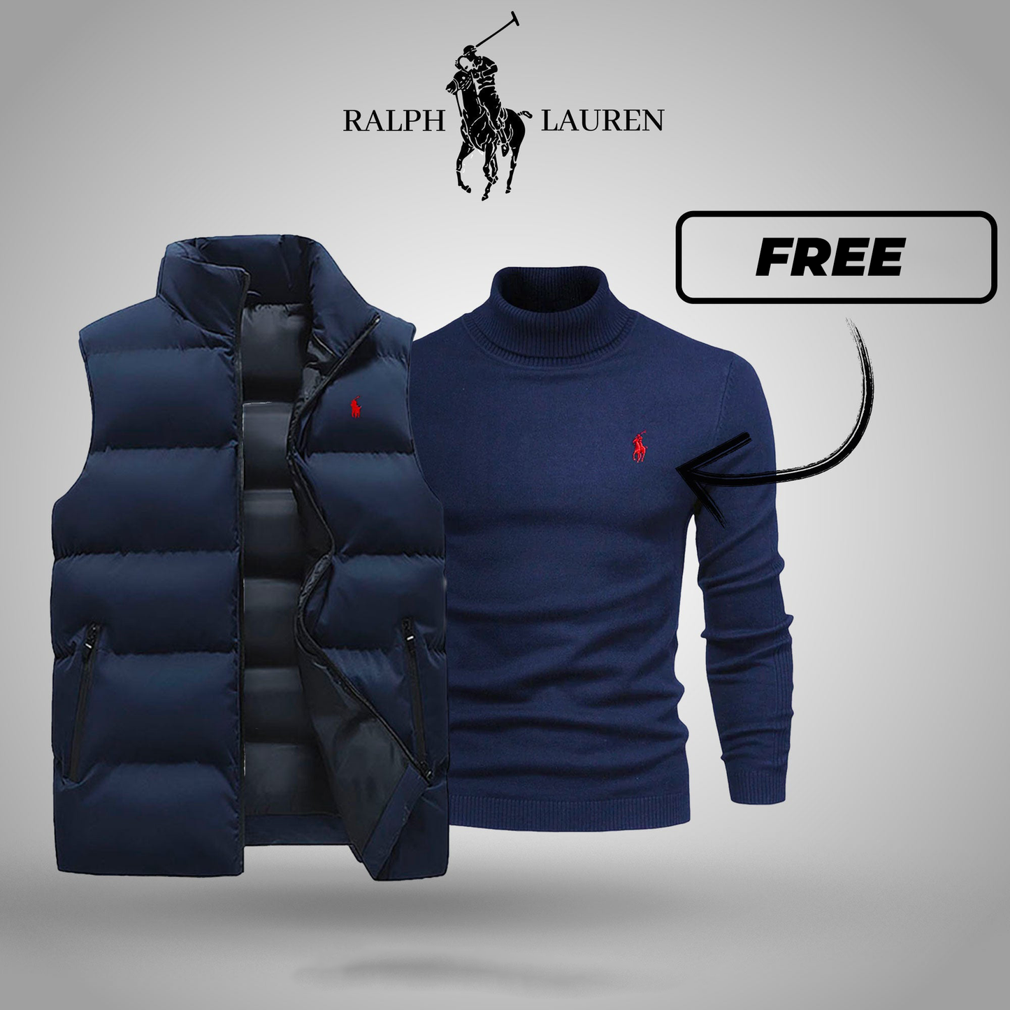 R&L Vest + Free Sweater (CLEARANCE)