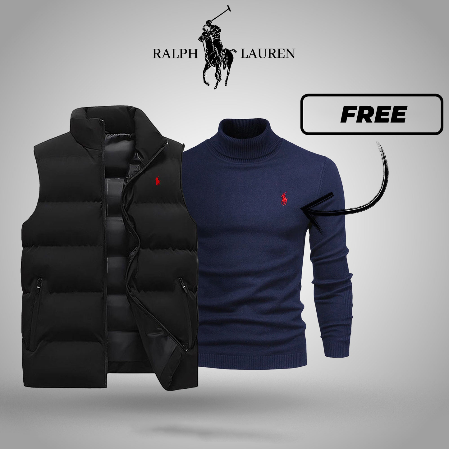 R&L Vest + Free Sweater (CLEARANCE)